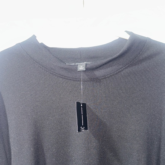 NWT INC International Concepts Woman’s  Black T-Shirt - Picture 6 of 9